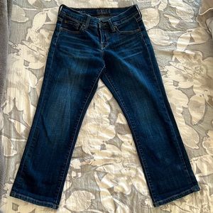 Lucky Brand Easy Rider Crop Jeans 25
